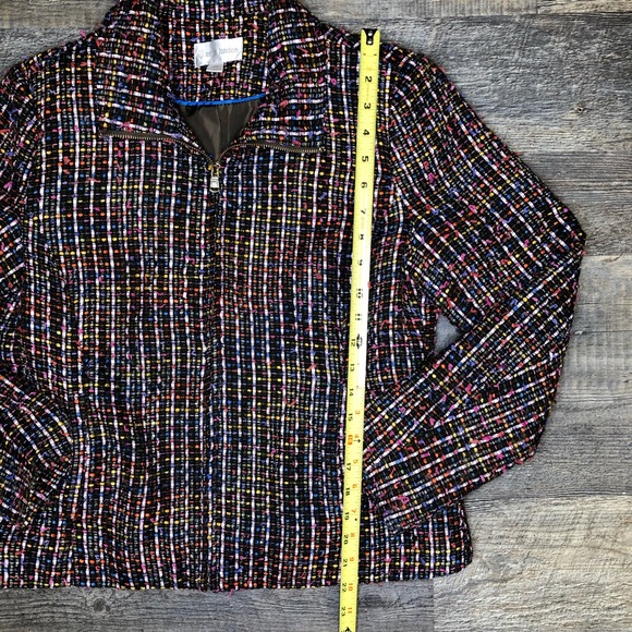 Erin London rainbow heather petite blazer - Picture 7 of 7